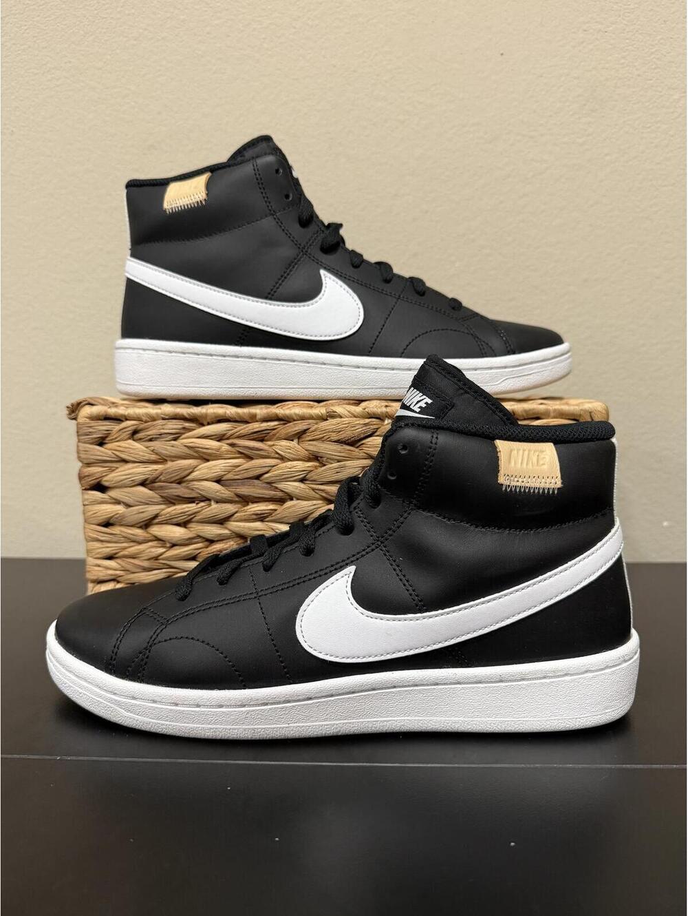 Size 8 - Nike Court Royale 2 Mid “Black Onyx”